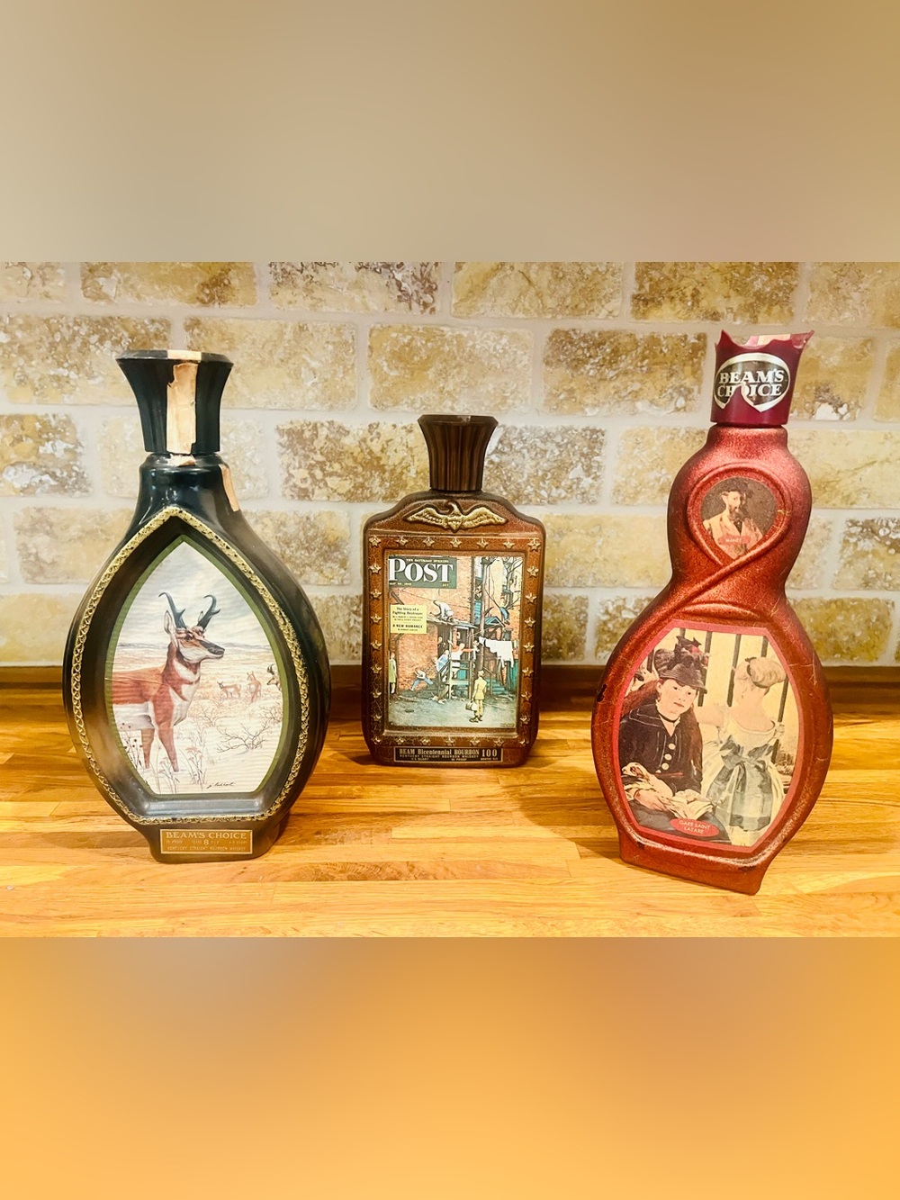 Authentic Vintage-Style Liquor Decanters